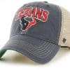 Houston Texans Tuscaloosa Clean Up Vintage Navy 47 Brand Adjustable Hat