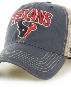 Houston Texans Tuscaloosa Clean Up Vintage Navy 47 Brand Adjustable Hat