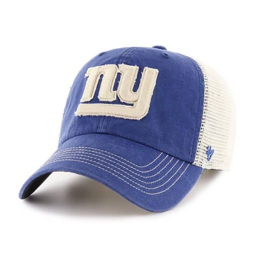 New York Giants Springfield Clean Up Vintage Blue 47 Brand Adjustable Hat