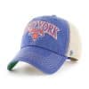 New York Knicks Tuscaloosa Clean Up Vintage Blue 47 Brand Adjustable Hat