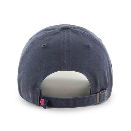 Boston Red Sox 47 Brand Pink Vintage Navy Clean Up Adjustable Hat Back