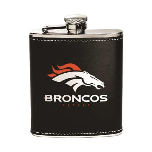 Denver Broncos Stainless Steel Flask