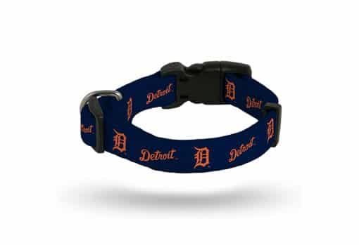 Detroit Tigers Navy Dog Collar
