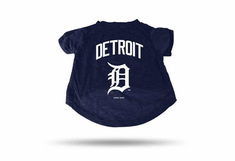 Detroit Tigers Navy Dog TShirt Tee Detroit Game Gear