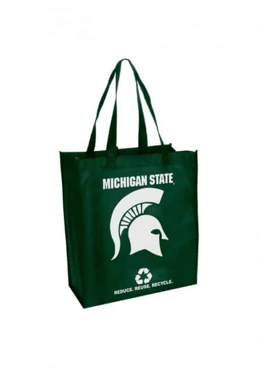 Michigan State Spartans Reusable Tote Grocery Bag