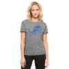 Detroit Lions 47 Brand Women's MVP Vintage Grey T-Shirt