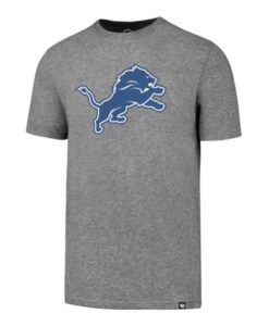 Detroit Lions Men's 47 Brand Slate Grey T-Shirt Tee