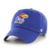 Kansas Jayhawks 47 Brand Clean Up Blue Adjustable Hat
