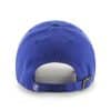 Kansas Jayhawks 47 Brand Clean Up Blue Adjustable Hat Back