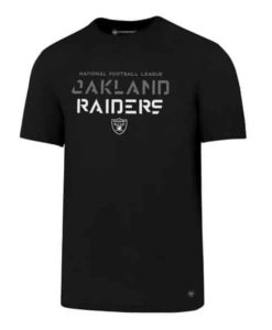 Oakland Raiders Men's 47 Brand Sport Black T-Shirt