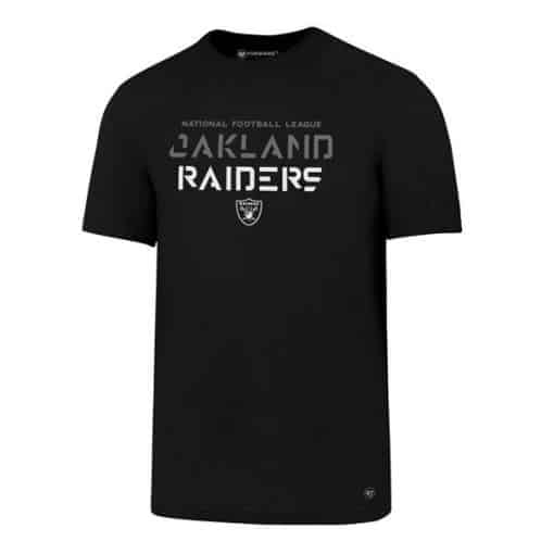 Oakland Raiders Men's 47 Brand Sport Black T-Shirt