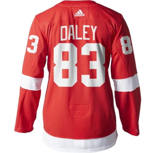 Trevor Daley Detroit Red Wings Men's Adidas AUTHENTIC Home Jersey