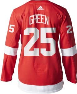 Mike Green Detroit Red Wings Men's Adidas AUTHENTIC Home Jersey