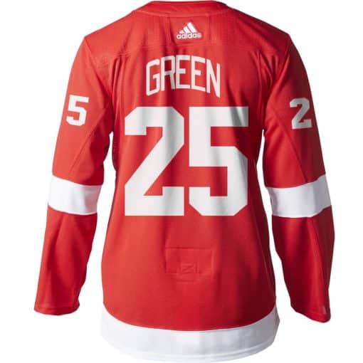 Mike Green Detroit Red Wings Men's Adidas AUTHENTIC Home Jersey