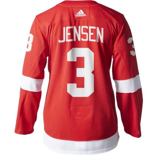 Nick Jensen Detroit Red Wings Men's Adidas AUTHENTIC Home Jersey