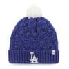 Los Angeles Dodgers Women's 47 Brand Blue Fiona Cuff Knit Hat