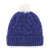 Los Angeles Dodgers Women's 47 Brand Blue Fiona Cuff Knit Hat Back