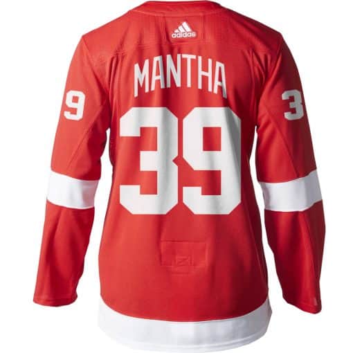 Mantha Detroit Red Wings Men's Adidas AUTHENTIC Home Jersey