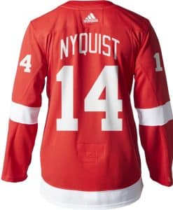 Nyquist Detroit Red Wings Men's Adidas AUTHENTIC Home Jersey