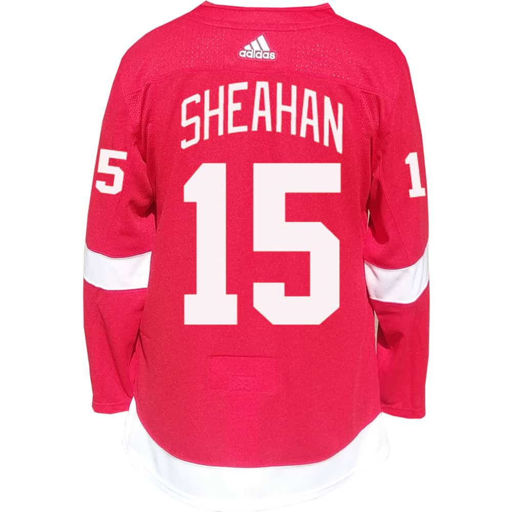 Sheahan Detroit Red Wings Men's Adidas AUTHENTIC Home Jersey Detroit