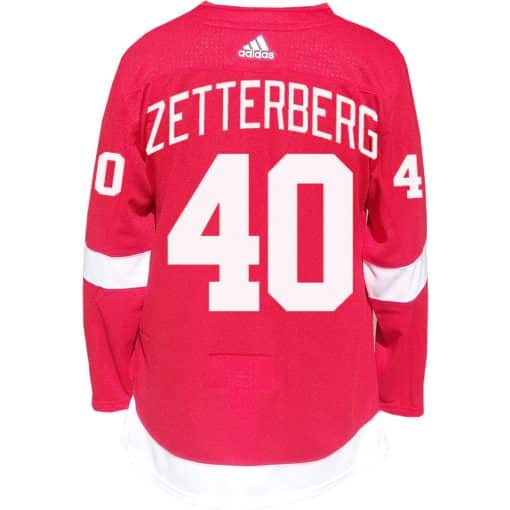Zetterberg Detroit Red Wings Men's Adidas AUTHENTIC Home Jersey