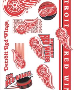 Detroit Red Wings Temporary Tattoos