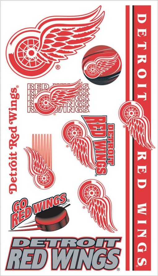 Detroit Red Wings Temporary Tattoos