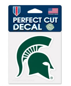 Michigan State Spartans 4x4 Perfect Cut Color Decal