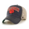 Clemson Tigers 47 Brand Tuscaloosa Vintage Navy Clean Up Adjustable Hat