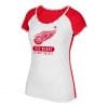 Detroit Red Wings Women's Adidas Constructed Raglan Tee