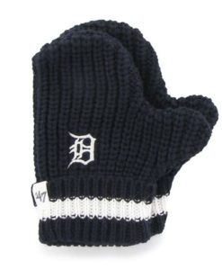 Detroit Tigers 47 Brand TODDLER Navy Knit Mittens