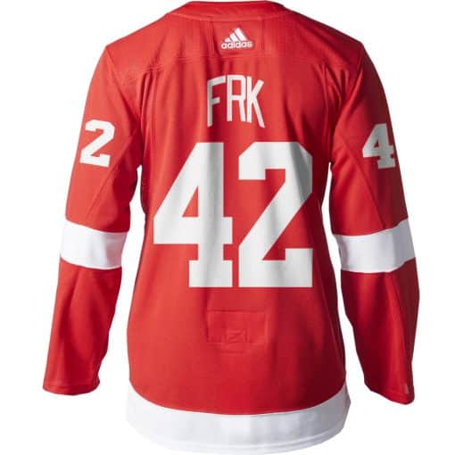 Martin Frk Detroit Red Wings Men's Adidas AUTHENTIC Home Jersey