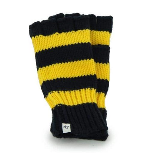 Michigan Wolverines Women's 47 Brand North Slope Fingerless Gloves Back