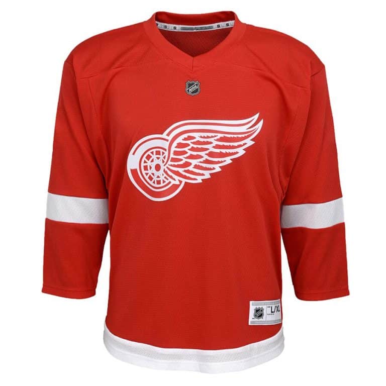Detroit Red Wings CUSTOM Infant Baby Replica Home Jersey Detroit Game