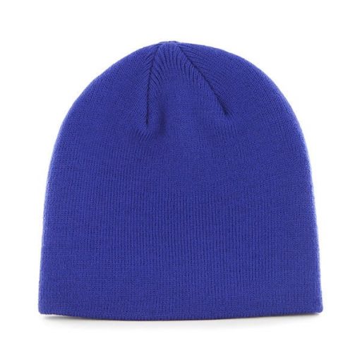 New York Giants YOUTH 47 Brand Blue Beanie Hat Back