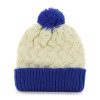 Buffalo Bills Women's 47 Brand Natural Cuff Knit Hat Back