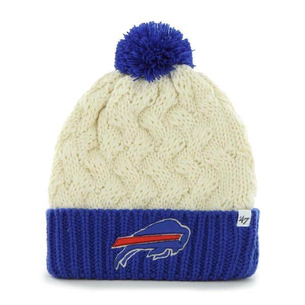 Buffalo Bills Women's 47 Brand Natural Cuff Knit Hat Detroit
