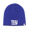 New York Giants YOUTH 47 Brand Blue Beanie Hat