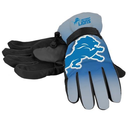 Detroit Lions Logo Insulated Gloves