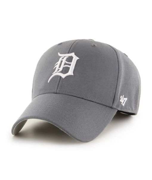 Detroit Tigers MVP Charcoal 47 Brand Adjustable Hat