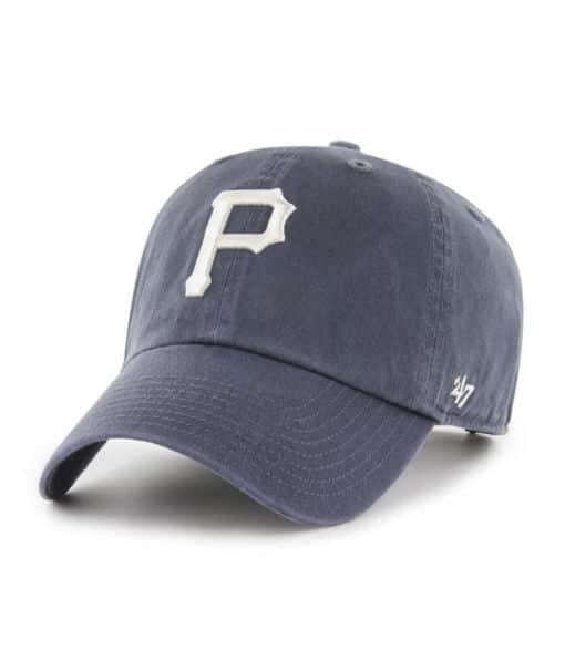 Pittsburgh Pirates 47 Brand Vintage Navy Clean Up Adjustable Hat