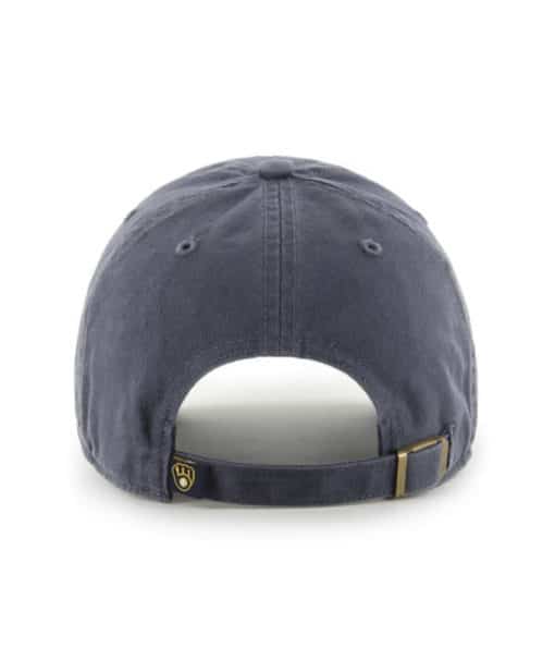 Milwaukee Brewers 47 Brand Vintage Navy Clean Up Adjustable Hat