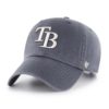 Tampa Bay Rays 47 Brand Vintage Navy Clean Up Adjustable Hat