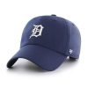 Detroit Tigers 47 Brand Repetition Navy Clean Up Adjustable Hat