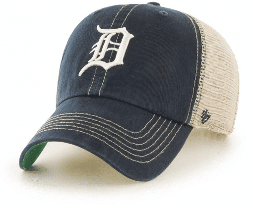Detroit Tigers 47 Brand Trawler Navy Clean Up Adjustable Hat