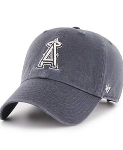 Los Angeles Angels 47 Brand Vintage Navy Clean Up Adjustable Hat
