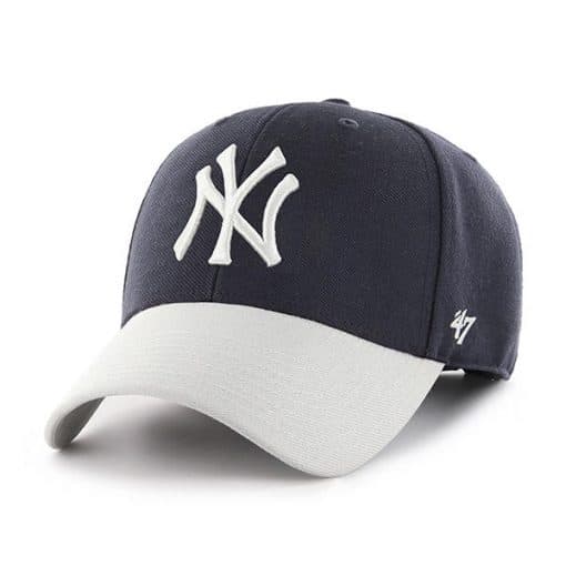 New York Yankees MVP Navy Two-Tone 47 Brand Adjustable Hat