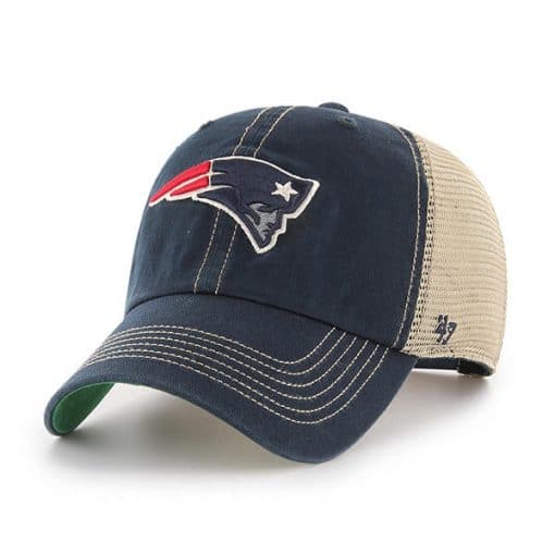 New England Patriots 47 Brand Trawler Navy Clean Up Adjustable Hat