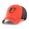 Baltimore Orioles 47 Brand Trawler Orange Clean Up Adjustable Hat