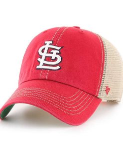 St. Louis Cardinals 47 Brand Trawler Red Clean Up Adjustable Hat